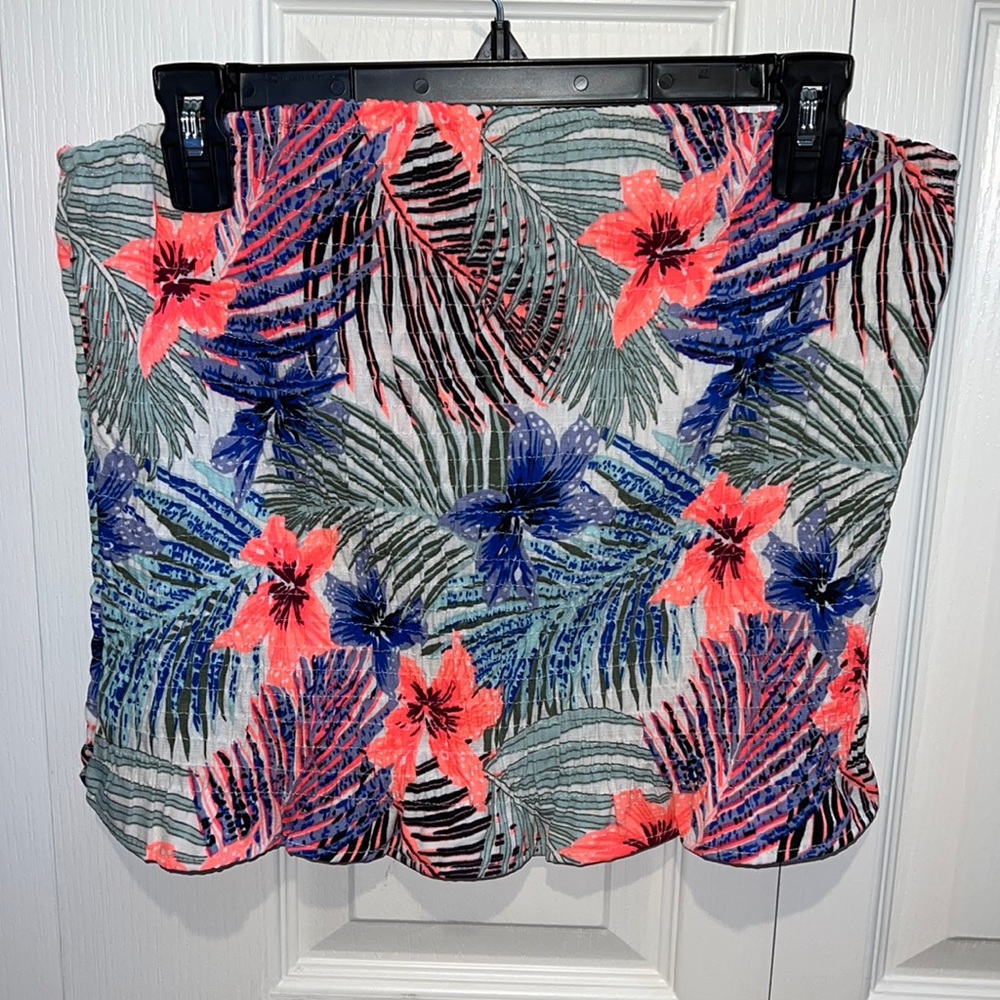 Style Envy Floral Print Tube Top | Women’s Size XL